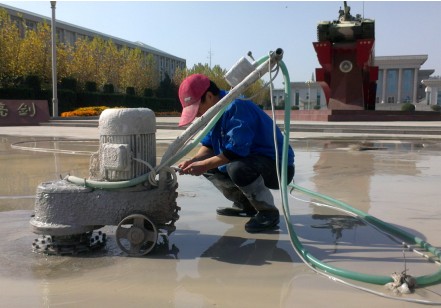 水磨石地面改造